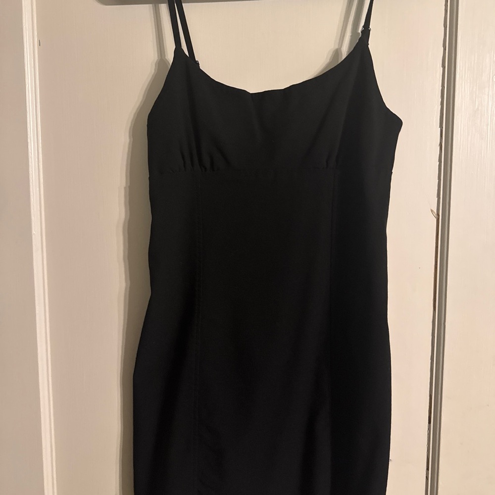 Wild fable Black Spaghetti Dress medium